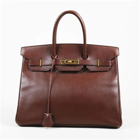 vintage hermes leather handbags